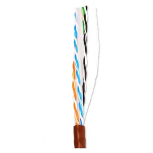 Oem Odm Utp Ftp Sftp 305m Pvc 페 재킷 Cat5e Cat6a Cat6 구리 실외 네트워크 이더넷 LAN 케이블