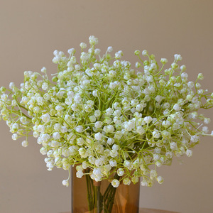 Bouquet de gypsophile en plastique pour mariage, bouquet de fleurs artificielles, 6 pièces - Product Image 6