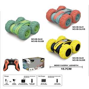 Coche de Acrobacias Anfibio de Doble Cara con <span class=keywords><strong>Control</strong></span> Remoto de 2.4G y Escala 1/24, Giro de 360 Grados, Conducción Todoterreno, Juguete de Radiocontrol - Product Image 6