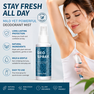 Desodorante en Aerosol de Marca Privada, Control del <span class=keywords><strong>Olor</strong></span> a <span class=keywords><strong>Sudor</strong></span>, Frescura Duradera, Reduce la Sudoración y Mantiene la Piel Seca Todo el Día - Product Image 6