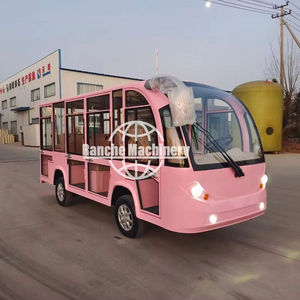 14-Seater Electric <b>Solar</b> Sightseeing Passenger School Bus <b>for</b> <b>Sale</b> <b>for</b> Car & Shuttle Use - Product Image 1