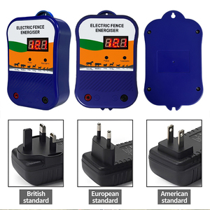 Cargador de Cerca Eléctrica, Entrada de 12V a Salida de 12KV, 2 Julios, Energizador de Cerca Eléctrica Enchufable para Control de Fauna Silvestre - Product Image 6