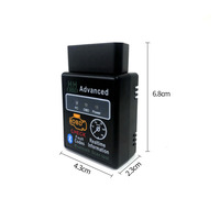 Escáner OBD2 Bluetooth de Modo Dual V02H4 ELM327 V1.5, Lector de Códigos de Auto, Herramienta de Diagnóstico Universal, Compatible con WiFi, 1 Año de Garantía
