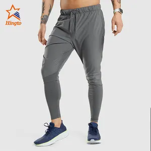 Celana Yoga Gym Atletik Pria, CELANA Jogger Gym Atletik dengan Saku untuk Latihan Dewasa