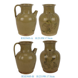 Olla con mango de patrón de Fénix glaseado de celadón grisáceo de la dinastía Ming de la época de la dinastía <span class=keywords><strong>Song</strong></span> de la época de los años 2000 - Product Image 2