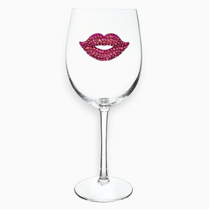 Gobelets à vin en cristal à tige inspirés d'un chapeau de cowboy rose de haute qualité OEM vente en gros - Product Image 5