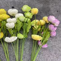 Nouveau Bouquet de Fleurs Artificielles de Haute Qualité Matériaux Décoratifs Floraux pour Forêt Décoration de Mariage Fausses Fleurs Coquelicots Artificiels