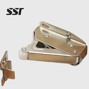 1 Sets Modern Steel Touch Latch Push Open Auto Spring <b>Door</b> <b>Catch</b> Kitchen Furniture Cupboard Cabinet Eco-Friendly Durable SSR - Product Image 1