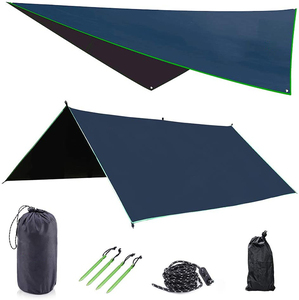 Bâche de pluie hexagonale pour Camping, 3 m, abri de pluie, hamac Portable, léger, imperméable, pour tente contre les mouches - Product Image 1