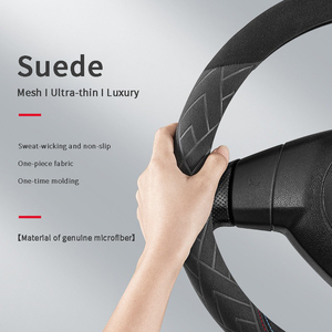 <span class=keywords><strong>Funda</strong></span> para <span class=keywords><strong>Volante</strong></span> de Coche Ultrafina, Antideslizante y Resistente al Desgaste, de Gamuza, Compatible con <span class=keywords><strong>Toyota</strong></span> Hilux, Corolla, RAV4 y <span class=keywords><strong>Yaris</strong></span> - Product Image 4