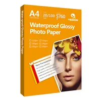 HP - Papier photo brillant - A4 - 200 g/m² - 100 feuilles Pas Cher