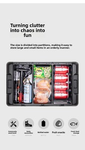 Portable Collapsible Folding Trunk <b>Storage</b> <b>Box</b> with Lid Multifunctional Picnic <b>Box</b> Outdoor Camping Hiking Caravan <b>Storage</b> <b>Tools</b> - Product Image 3