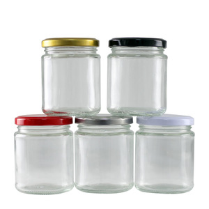 200Ml Cấp Thực Phẩm Rõ Ràng Glass Lưu Trữ Jar Với Tin Kim Loại Nắp Thẳng Bên Rỗng <span class=keywords><strong>Canning</strong></span> Jar Cho Thực Phẩm Lưu Trữ Và Bảo Quản - Product Image 5