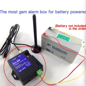 GSM <strong>Alarm</strong> <strong>System</strong> GL09 8 Channels Battery Powered Smart <strong>Alarm</strong> Unit Security Low Power Home Warehouse Power Failure - Product Image 4