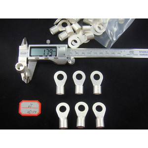 Terminal de Anillo Han Yi OT25-10 de Cobre de 25mm Prensado en Frío para Conexión de Cableado Eléctrico - Product Image 1