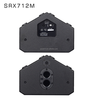 Gooermi SRX712M Haut-parleur professionnel de haute qualité de 12 pouces avec des basses profondes et un son clair pour les fêtes et les événements
