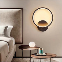 Lámpara de Pared LED Moderna para Interiores, Control Remoto/Sensor, B22, Latón+Vidrio, Regulable, Garantía de 10 Años, para Sala de Estar, Dormitorio, Baño