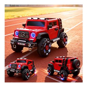Auto Eléctrico para Niños, Quad con Motor 390, Doble Tracción Eléctrica, Barra de Luces LED, Batería de 12V 7Ah, Reproductor de Música MP3, Duradero y Seguro - Product Image 3