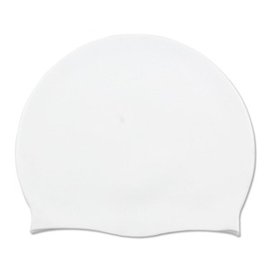 CROSS maxx Bonnet de bain en silicone Pure Color unisexe, ajustement élastique, jaune - Product Image 3