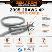 Fil standard UL2095 20AWG 4P 4 paires Câble flexible certifié UL