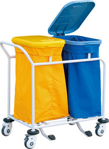 Keling Medical KL-TC007 Medical Hospital Furniture Cheap <strong>Dressing</strong> Dirty Solid Linen Laundry <strong>Trolley</strong> Portable <strong>Dressing</strong> <strong>Trolley</strong> - Product Image 3