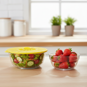 Couvre-aliments universel en silicone de qualité alimentaire, couvercle de <span class=keywords><strong>pot</strong></span>, couvercle de bol, couvercle de tasse, anti-éclaboussures et hermétique pour la conservation - Product Image 4