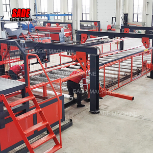 Tự động PLC thành phần Wire Mesh Máy hàn mới được sử dụng điều kiện động cơ cốt lõi cho sắt lưới Hàn thiết bị sản xuất - Product Image 4