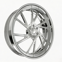 Jantes forgées en alliage d'aluminium à rayons multiples personnalisées SL 22x9 24x12 28x14 30x12 à déport profond 6X135 6X139.7 pour Nissan Titan XD
