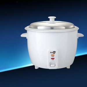 Starlux Rice Cooker 4L 700W Electric Keep Warm <b>Drum</b> Shape White <b>Plastic</b> Housing - Product Image 3