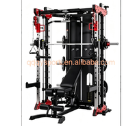 Rack de musculation pour la maison et les salles de sport commerciales avec système de croisement de câbles et machine Smith pour un entraînement complet du corps