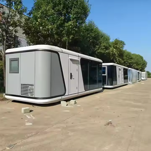 Casa Capsula Prefabbricata - Container Abitativo all'Ingrosso dalla Fabbrica con Nuovo Design a Capsula Spaziale - per Ufficio Domestico - Product Image 1