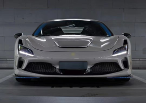 Kit carrosserie de haute qualité pour <span class=keywords><strong>Ferrari</strong></span> <span class=keywords><strong>F8</strong></span>, nouveau lifting, amélioration pour <span class=keywords><strong>Ferrari</strong></span> <span class=keywords><strong>Novitec</strong></span>, kit de lèvres en fibre de carbone, pare-chocs et jupes latérales - Product Image 3