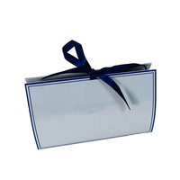 Boîtes de friandises blanches, boîte de faveur de fête, emballage en papier, boîte d'emballage cadeau