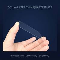 Plaques de quartz personnalisées, plaques de verre de quartz, fenêtres en saphir, composants optiques de qualité UV pour laboratoire, laser et usage industriel
