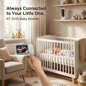 KT-3112S Baby <b>camera</b> OEM Wholesale Video Baby Monitor Factory Price Two Way Talk Temperature Sensor Newborn Monitoring <b>System</b> - Product Image 3