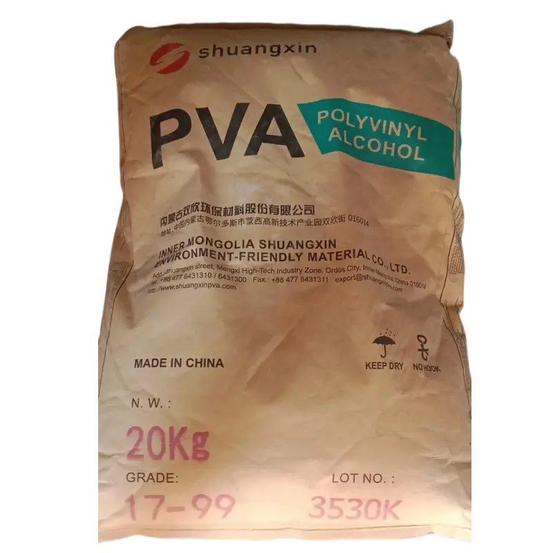 Giá Rẻ Giá Polyvinyl rượu độ tinh khiết cao 99% bột/Flakes PVA hóa chất 17-99 bột màu trắng cho tường Putty