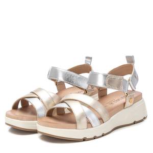Carmela Women's Low <b>Sandal</b> Beige Platform Flat <b>Sandals</b> - Product Image 4