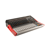 KV-1203D Mixeur audio USB sans fil professionnel 12 canaux avec réverbération intégrée, boutons personnalisables en alliage métallique pour utilisation à domicile, sur scène et en direct