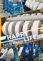 Machine de découpe de papier à rouler les cigarettes en rouleau à feuille avec traitement de la machine d'impression des composants PLC
