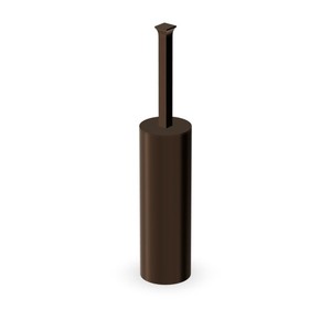 Zucchetti Bellagio in acciaio inox Set tazza di vetro accessori bagno WC portaspazzole - Product Image 5
