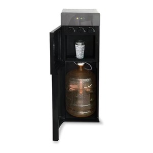 Distributeur d'eau électrique moderne de 5 gallons pour hôtel et usage domestique, en plastique, avec chargement par le haut, eau chaude et froide - Product Image 4