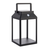 Lampe de table lanterne de jardin solaire extérieure en aluminium moulé sous pression étanche dimmable portable