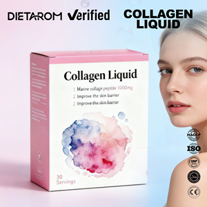 Boisson au <span class=keywords><strong>collagène</strong></span> <span class=keywords><strong>marin</strong></span> OEM Skin Beauty avec <span class=keywords><strong>acide</strong></span> <span class=keywords><strong>hyaluronique</strong></span>, <span class=keywords><strong>collagène</strong></span> <span class=keywords><strong>marin</strong></span> hydrolysé, favorise l'amélioration de la barrière cutanée - Product Image 1