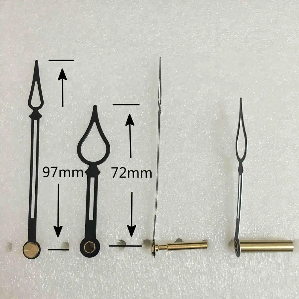 Pièces d'horloge murale bricolage mouvement d'horloge à couple élevé longs grands mécanismes d'aiguilles d'horloge