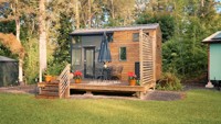 Kits de cabanes en bois de luxe modernes, maisons préfabriquées à deux étages, prix des maisons préfabriquées