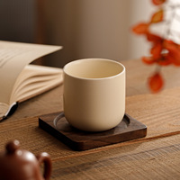 Tasse à café en céramique terracotta vintage - Design minimaliste nordique, couleur unie, vente en gros, livraison directe pour la maison