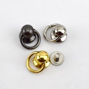 Meetee Bf069 Mạ Túi Xách Trang Trí Đinh Tán Nhẫn Nail Túi Dây Đeo Side Clip Khóa Với Vít Phụ Kiện Phần Cứng Cho Hành Lý - Product Image 5