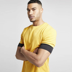 T-shirt Urbain à Manches Courtes 200 GSM 100% Coton Respirant Décontracté Été Mode Urbaine Personnalisé OEM Marque Privée Usine - Product Image 3