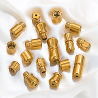 Fermoir à vis fileté en acier inoxydable et titane inaltérable pour bracelets et colliers en cristal et perles, accessoires de bijouterie