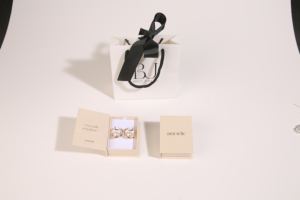 Juego de Cajas de Regalo de Papel para Joyería, Rectangulares y Cuadradas, Reciclables y Personalizables, con Almacenamiento para Collares, Anillos y Pendientes - Product Image 5